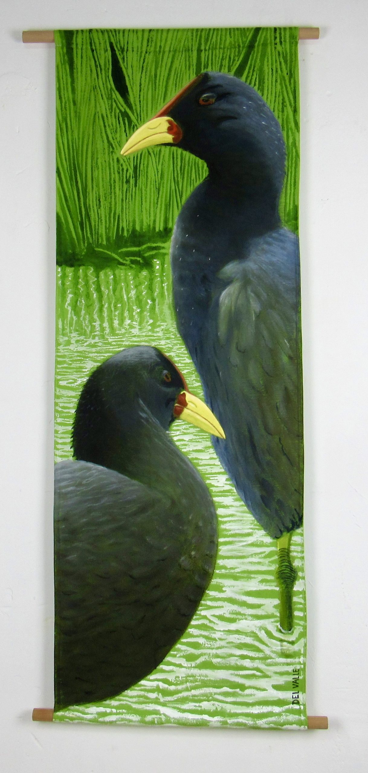 TAGUA DE FRENTE ROJA (135 X 45 CM) sold, private collection TAGUA DE FRENTE ROJA (135 X 45 CM) sold, private collection